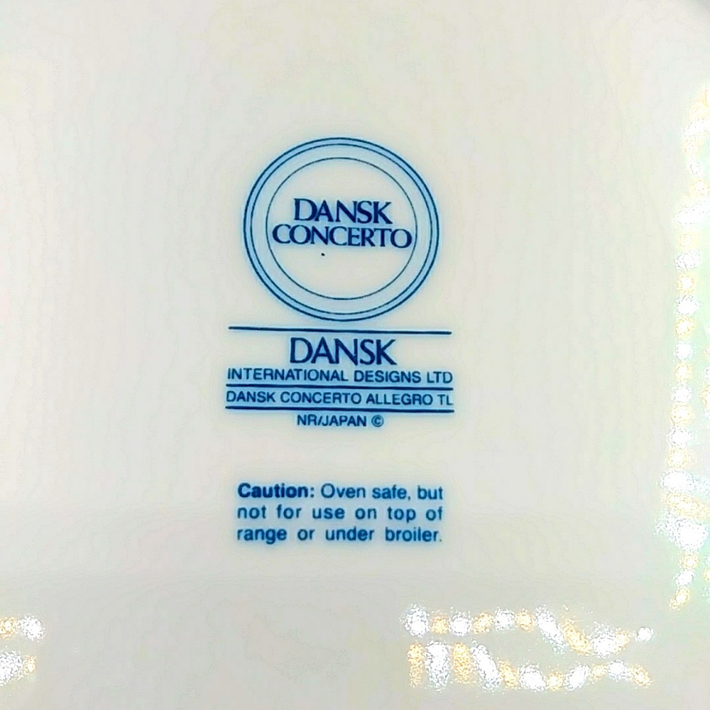 Dansk Concerto Allegro Serving Dish With Lid.  Vintage - Picture 5 of 11
